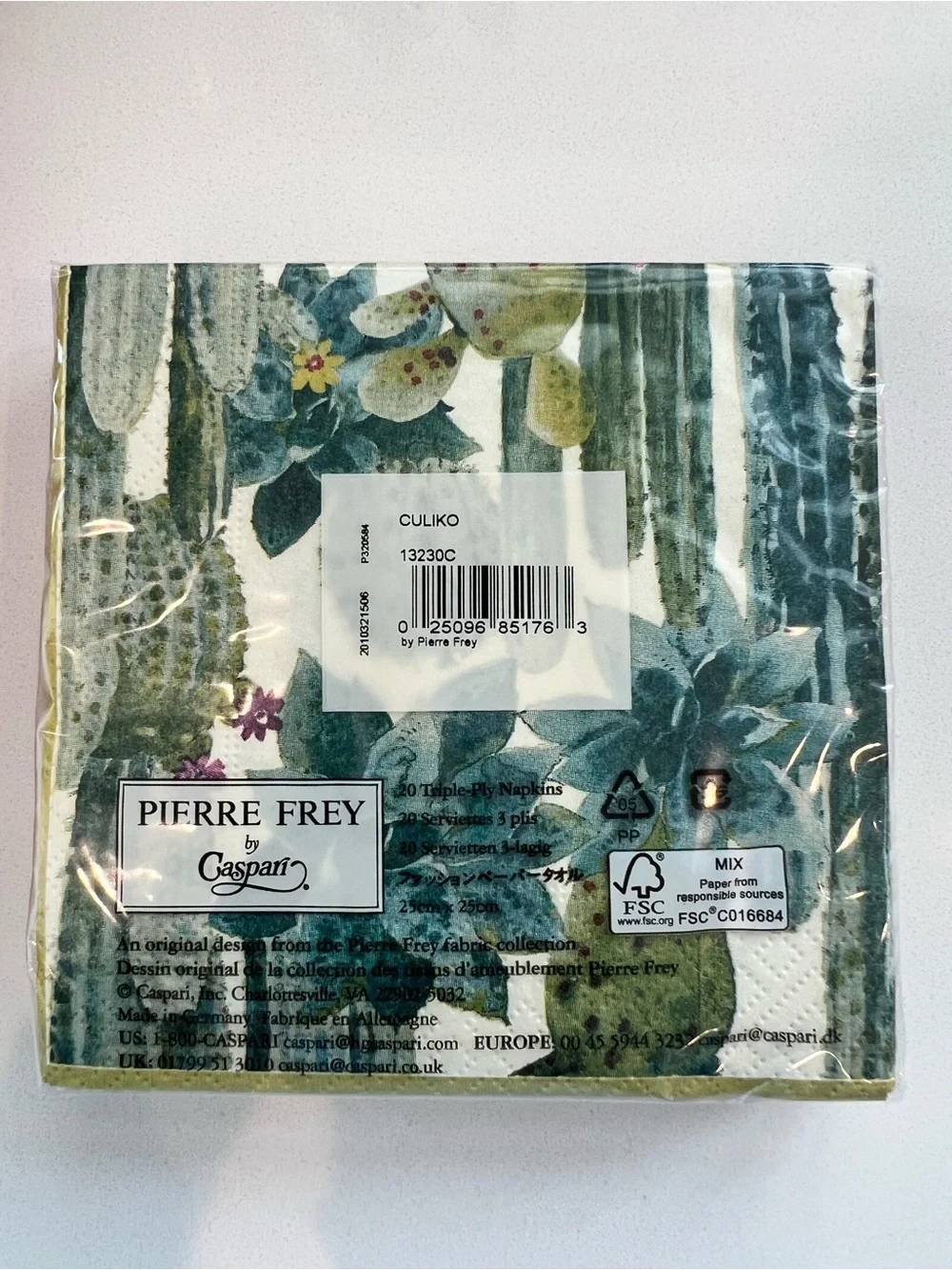 Caspari paper napkins